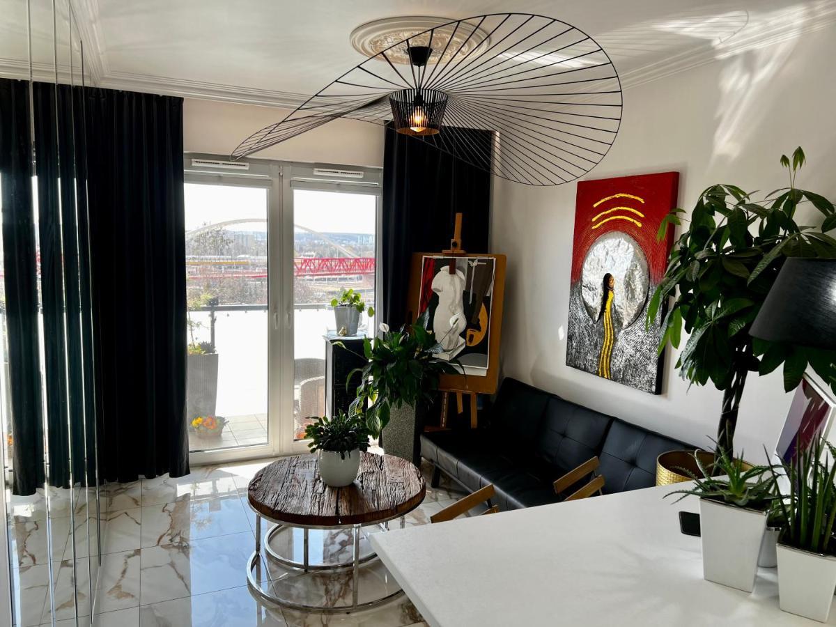 Apartament Nowa Letnica Leilighet Gdańsk Eksteriør bilde